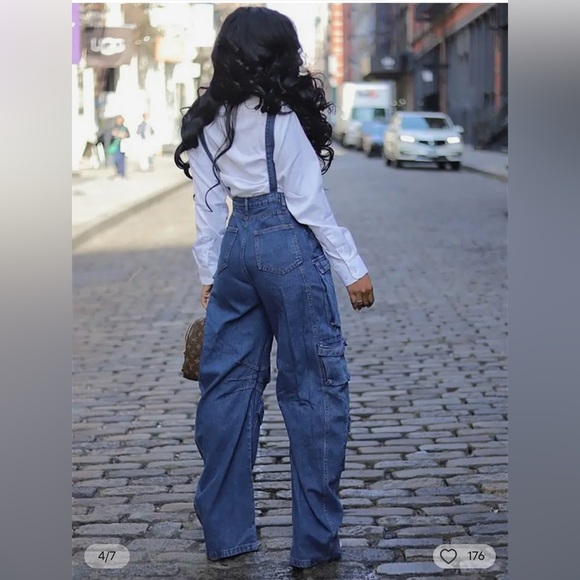 Denim Jeans Overall - Picture 2 of 5